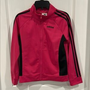 Adidas Pink and Black Jacket
